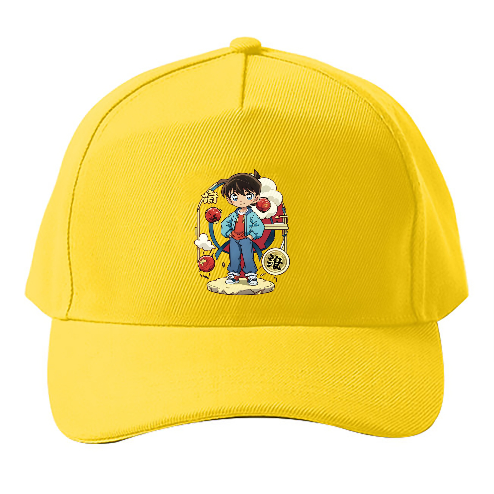 （画像用） 名探偵コナン 江戸川 コナン Detective Conan Conan Edogawa ベースボールキャップ 綿100％ 男女兼用 帽子 スポーツ